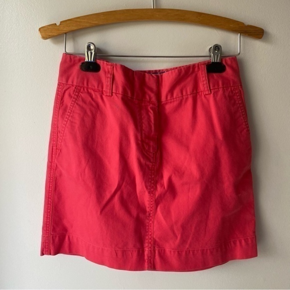 Vineyard Vines Red/Coral/Pink  Skirt Sz 2